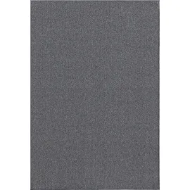 MERINOS Teppich Mix Art anthrazit B/H/L: ca. 160x15x230 cm - Anthrazit