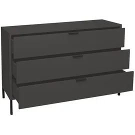 58 aufm Kessel Kommode Erna 119 x 82 x 45 cm Anthrazit