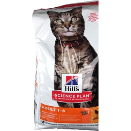 Hill's Science Plan Feline Adult Optimal Care Huhn 10 kg