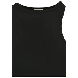 URBAN CLASSICS Organic Stretch Asymmetric Langarm-body Black 2XL
