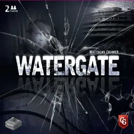 Capstone Games Watergate Board Game Base Game 2 Players Ages 12+