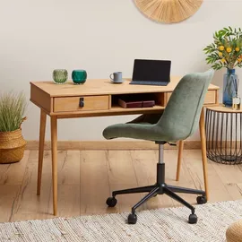 Idimex Schreibtisch KIM Eiche braun