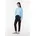 Comma Chinohose 7/8 Blau 34