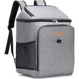 Famanu Kühlrucksack Isolierter Picknickrucksack - 26L Kapazität - Wasserfest und Langlebig - Ideal für Strand, Wandern, Camping