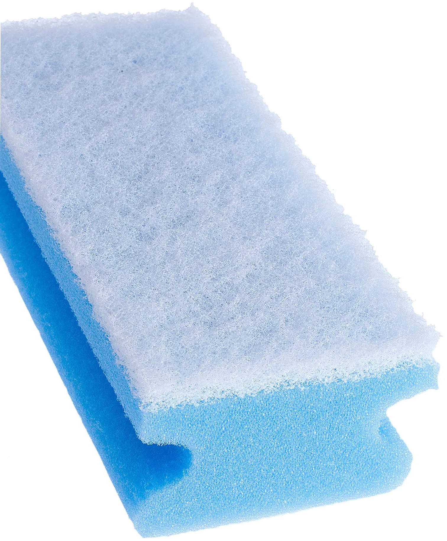 Floorstar Padschwamm, kratzfrei, 10 Stück blau/weiß