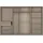 Rauch Schwebetürenschrank KEPAN 315 x 210 x 62 cm Grau