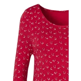 LASCANA 3/4-Arm-Shirt Damen rot Gr.32/34
