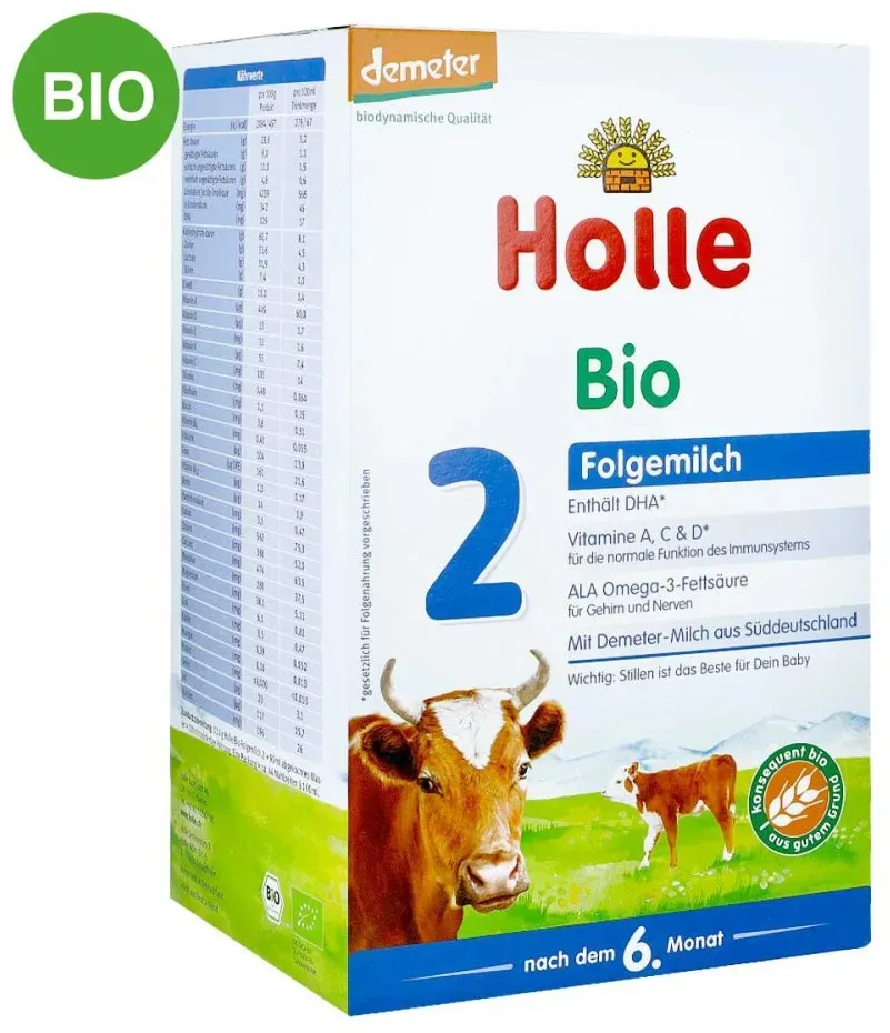 Holle Bio Säuglings Folgemilch 2