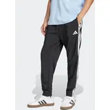 adidas Essentials 3-Streifen Woven Jogginghose Schwarz/Weiß XL
