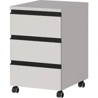 KADIMA DESIGN Stuttgart Rollcontainer 40x63x50 cm beige
