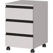 KADIMA DESIGN Stuttgart Rollcontainer 40x63x50 cm beige