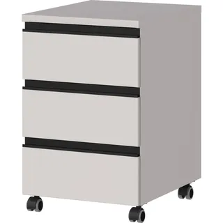 KADIMA DESIGN Stuttgart Rollcontainer 40x63x50 cm beige