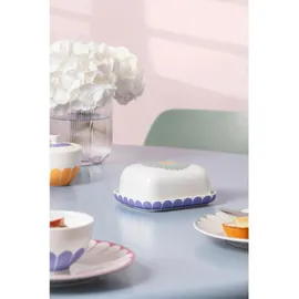 Villeroy & Boch Butterdose Fleur Premium Porcelain Bunt