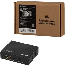 Logilink HD0055 - HDMI-Audio-Extraktor, 2CH/5.1CH, 4K/60 Hz