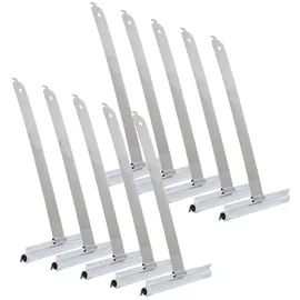 ECENCE Rollladen-Aufhängefeder Mini Rolladen Aufhängefeder Rollladen Stahlband-aufhänger Federn