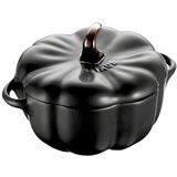 Staub Kürbis Cocotte Bräter Ceramic Keramik 14,5 cm 5 3/5 "schwarz Schüssel