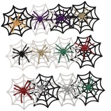 Yardwe 1 Schachtel Halloween-Spinnennetz Halloween-streichspielzeug Kleines Falsches Spinnennetz Simuliertes Spielzeug Winziges Spinnennetz Kleine Spinne Plastik Ornamente