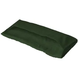 EXKLUSIV HEIMTEXTIL Liegestuhlauflage mit Kapuze 500g/m2 70x200x20cm Dunkelgrün