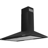Ciarra Wandhaube 90 cm Schwarz
