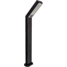 ChiliTec Wegeleuchte Kunststoff 78 cm inkl. Dämmerungssensor schwarz