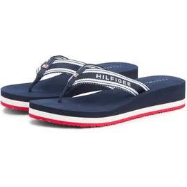 Tommy Hilfiger TH Flag Print Summer Sandal Blau 41