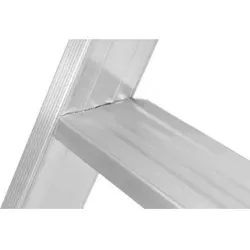 Hymer Plattforml. mit Handlauf+Rollen, Stufenzahl inkl. Plattform 5