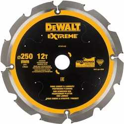 DEWALT EXTREME Faserzement-Kreissägeblatt - DT1474-QZ