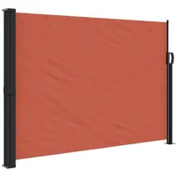 vidaXL Seitenmarkise Ausziehbar Terrakottarot 140x300 cm - Orange