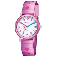 REGENT Kinder Uhr F-1207 Analog Armband-Uhr rosa D2URF1207 - Rosa