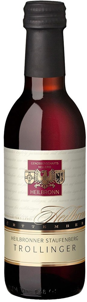 Heilbronner Staufenberg Trollinger halbtrocken 2021 0,25l