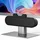 Zetiy P42C PC Lautsprecher 10W mit Monitor Clip, USB Lautsprecher für PC Laptop Notebook, Monitor, Plug & Play, Platzsparend für Büro G... - Schwarz