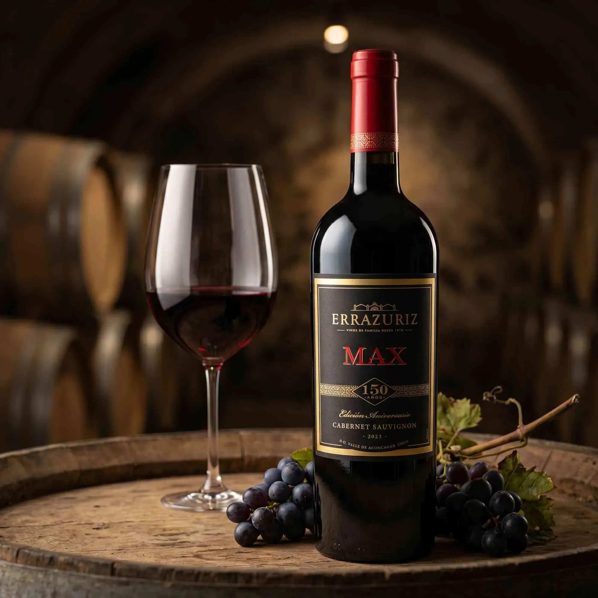 Vina Errazuriz 2023 Vina Errazuriz Max Reserva Cabernet Sauvignon 2023 Cabernet Franc,Cabernet Sauvignon,Peitit Verdot Chile