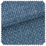 novely® Stoff OTTO - Grob Gewebter Polsterstoff - UV-Beständiger Möbelstoff, Flechtstruktur, Melange, Robust, Pflegeleicht, Meterware, 1lfm blau