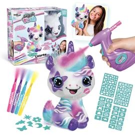 Airbrush Plush OFG 228 Schablone Einhorn Plüsch weiß