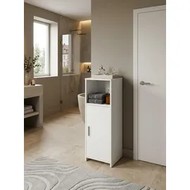 KADIMA DESIGN Badschrank 30 x 96 x 30 cm Weiß