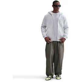 Nike Club Fleecejacke Birch Heather/White/White S
