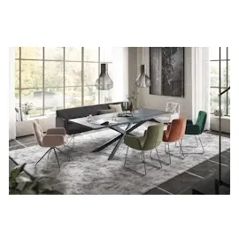 KAWOLA Esszimmerbank CHARME Cord grau 246cm