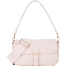 Valentino Samba Re Flap Bag Synthetik Rosa
