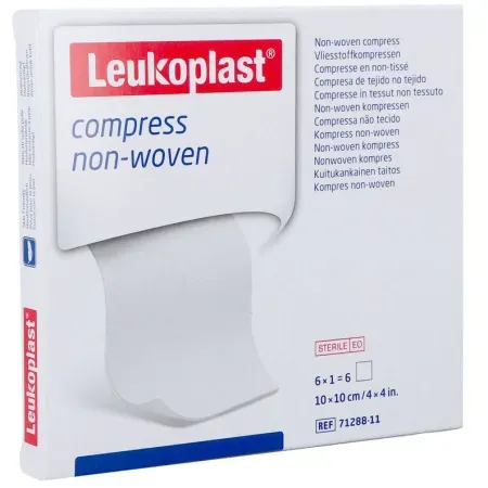 Leukoplast Vlieskompressen Steril 10x10cm 6 Stück