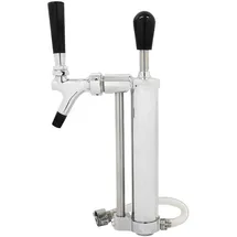 ich-zapfe Bierpumpe, Picknickpumpe mit Zapfhahn, mit Kolbenschankhahn 5/8" Co2-Abgang