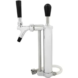 ich-zapfe Bierpumpe, Picknickpumpe mit Zapfhahn, mit Kolbenschankhahn 5/8" Co2-Abgang