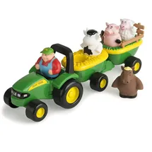 TOMY 34908 - Traktor grau/grün