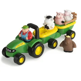 TOMY 34908 - Traktor grau/grün