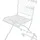 CLP Kiran Gartenstuhl 41 x 41 x 91 cm weiß 2 St.