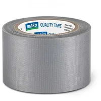 Mako Klebeband Super-Kraftband, KOMFORT 38 mm x 5 m, Grau, 3 Stern grau