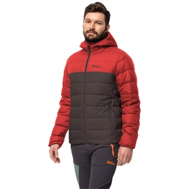 Jack Wolfskin Ather Down Hoody M red earth, M EU