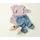 NAME IT Nbfrose R Frill Jeans Regular-fit blau 68