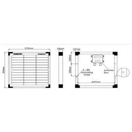 EnjoySolar enjoy solar Solarpanel monokristallin 10 W
