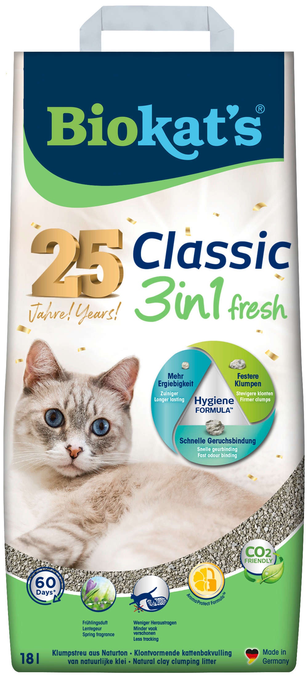 Biokat's Katzenstreu Classic 3in1 Fresh