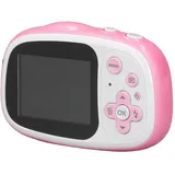 8-MP-Kinderkamera, 6-facher Digitalzoom, MP3-MP4-Funktionen, Taschenlampe, Wasserdicht, 2-Zoll-Display, HD-Digitalvideokamera für